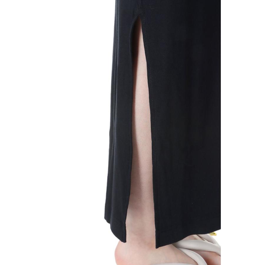 BABY FOX RIBBED TANK DRESS - BLACK(MW01602KJ0125) Maison Kitsune -Women-(メゾンキツネ) |  | 04