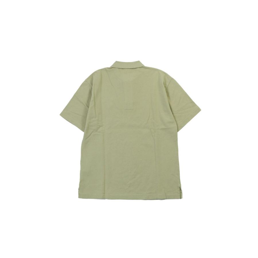 安いを販売 BOLD FOX HEAD PATCH OVERSIZE POLO - CANVAS(MM00202KJ7010) Maison Kitsune -Men-(メゾンキツネ)