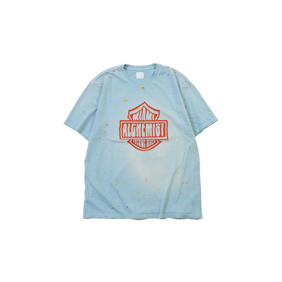 【P5倍 / SALE】Hugh T-shirt  / Caddy Blue(AL-S24-0000-033) Alchemist(アルケミスト) | 