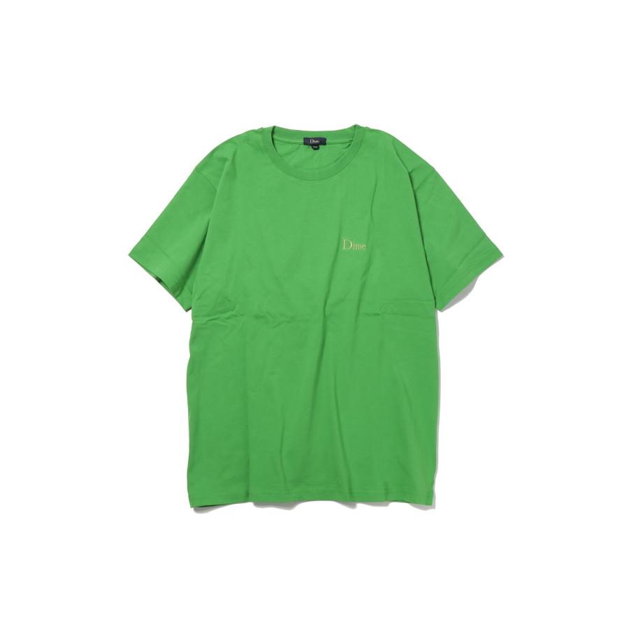 【P5倍 / SALE】CLASSIC SMALL LOGO T-SHIRT(DIMESP2420GRN)-Kellygreen- Dime(ダイム) | 