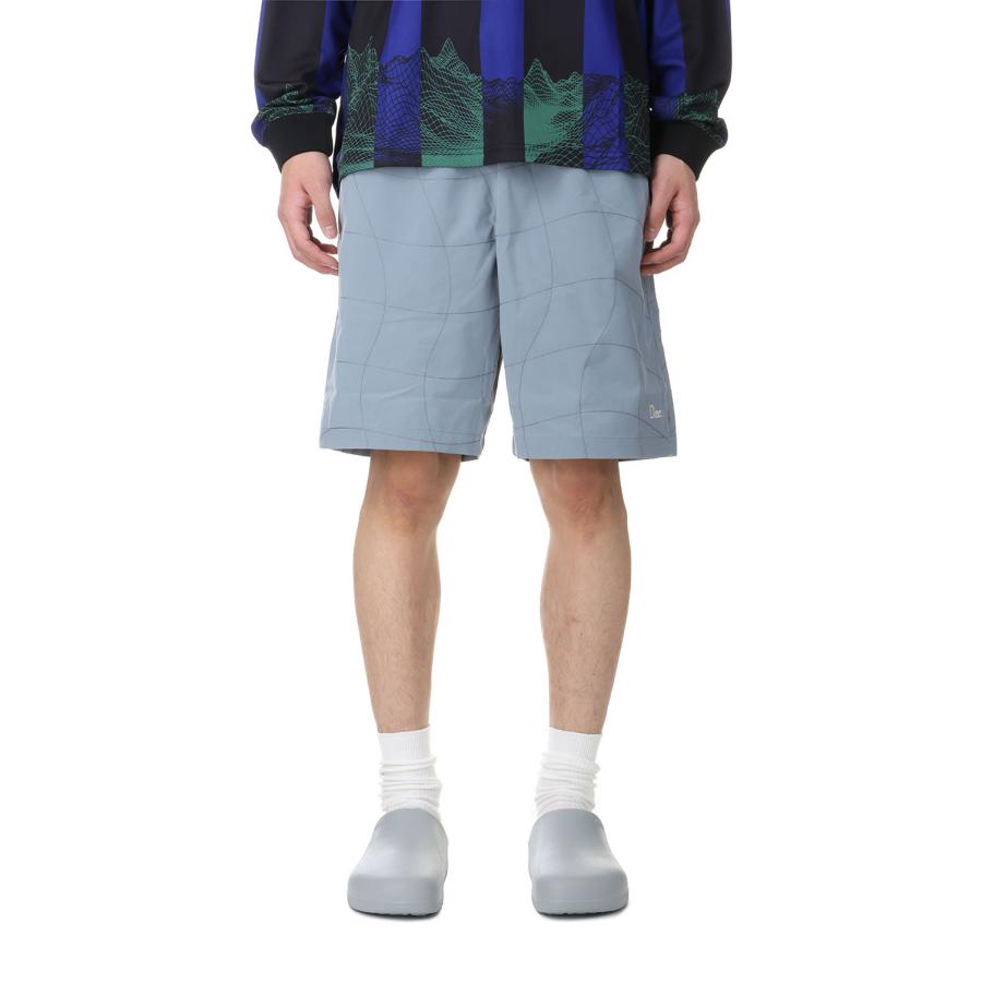 【P5倍 / SALE】WAVE QUILTED SHORTS(DIMESP2437BLU)-Cloud blue- Dime(ダイム) | 