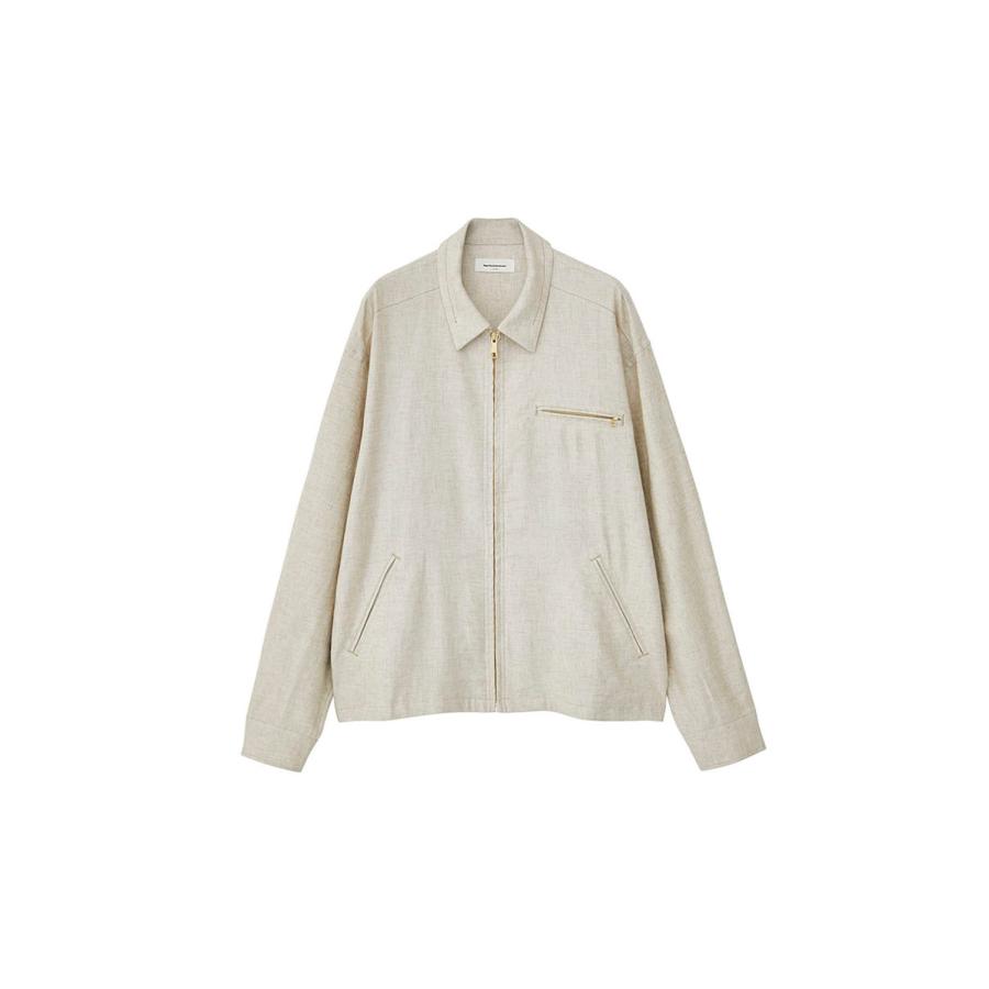 【P5倍 / SALE】HRMS NATURAL ZIP JACKET / Natural(24SS-MS3-020) MAGIC STICK(マジックスティック) | MAGIC STICK | 06