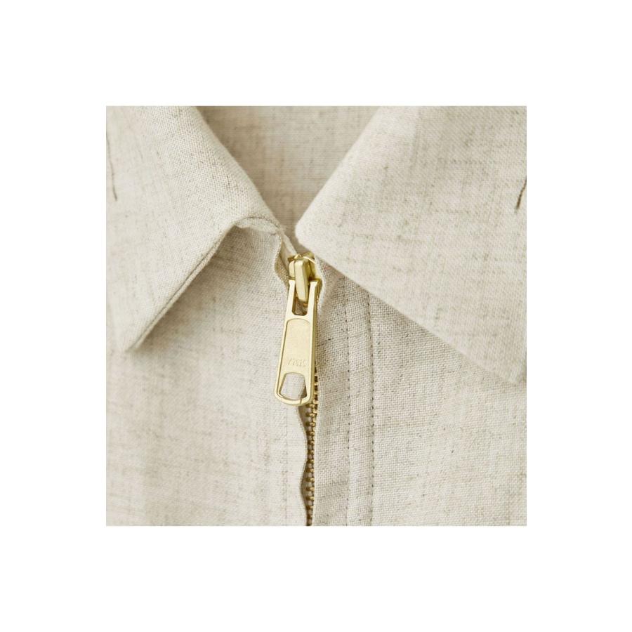 【P5倍 / SALE】HRMS NATURAL ZIP JACKET / Natural(24SS-MS3-020) MAGIC STICK(マジックスティック) | MAGIC STICK | 08