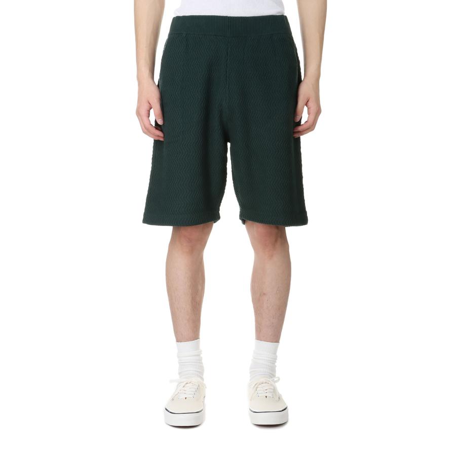 【P5倍 / SALE】WAVE CABLE KNIT SHORTS(DIMESP2438FOR)-Forest- Dime(ダイム) |  | 01