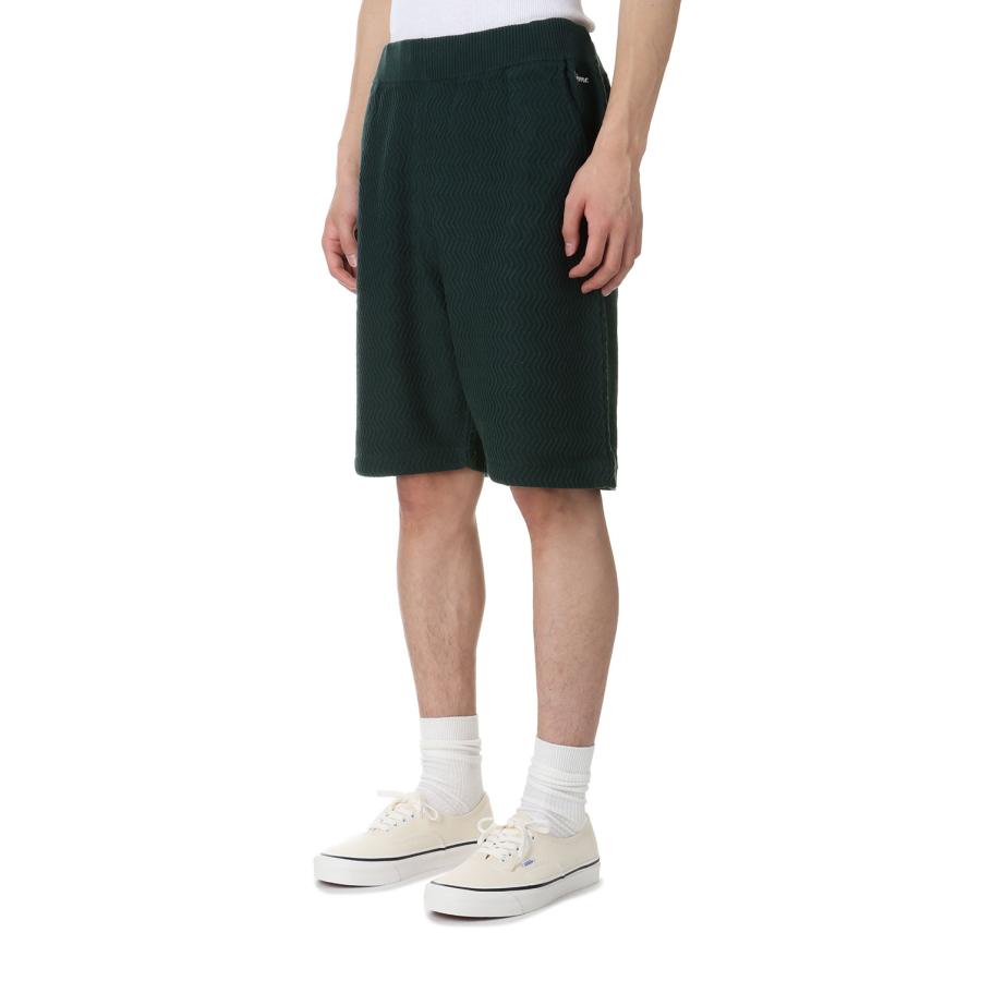 【P5倍 / SALE】WAVE CABLE KNIT SHORTS(DIMESP2438FOR)-Forest- Dime(ダイム) |  | 02