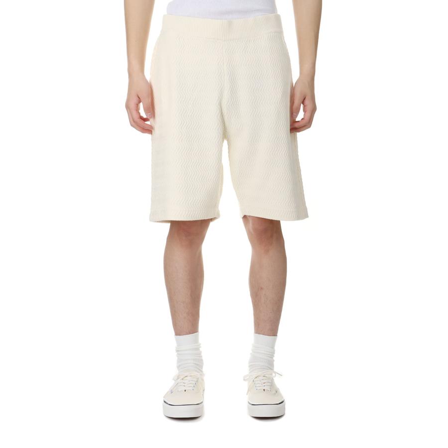 【P5倍 / SALE】WAVE CABLE KNIT SHORTS(DIMESP2438CRE)-Cream- Dime(ダイム) |  | 01