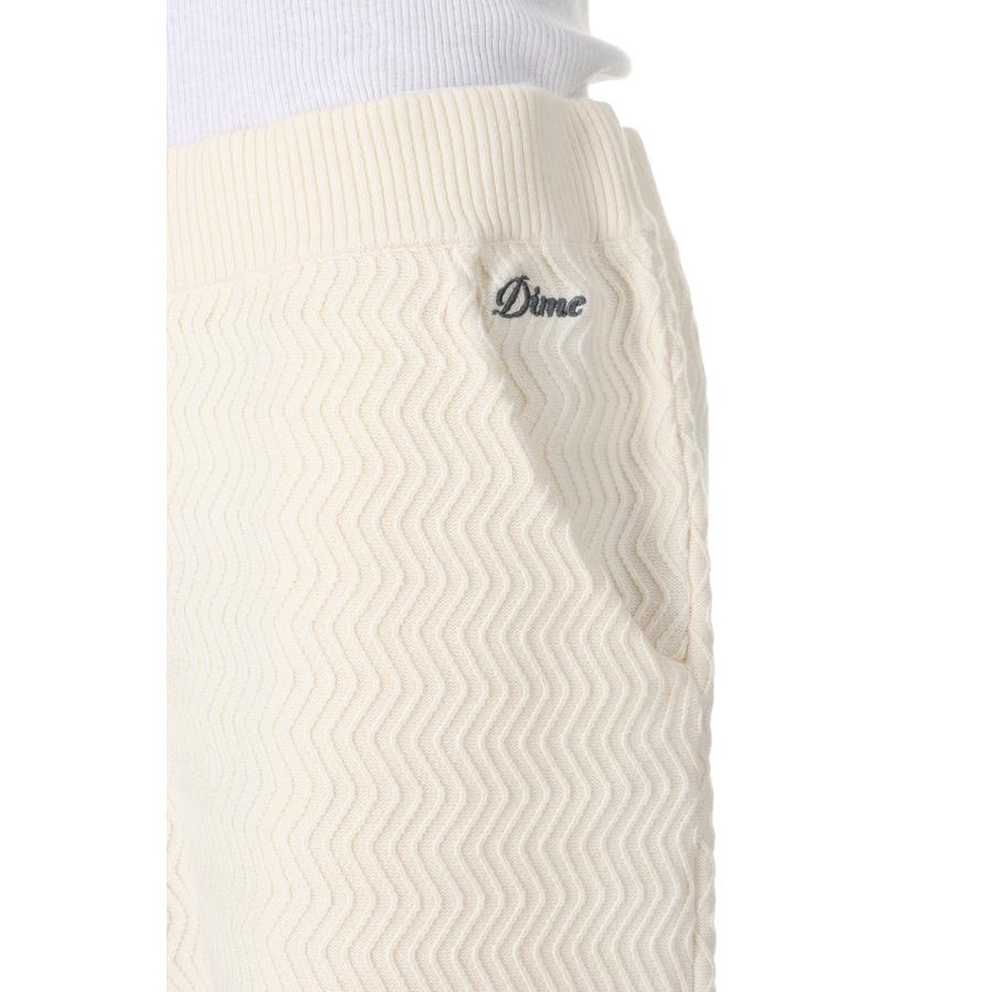 【P5倍 / SALE】WAVE CABLE KNIT SHORTS(DIMESP2438CRE)-Cream- Dime(ダイム) |  | 05