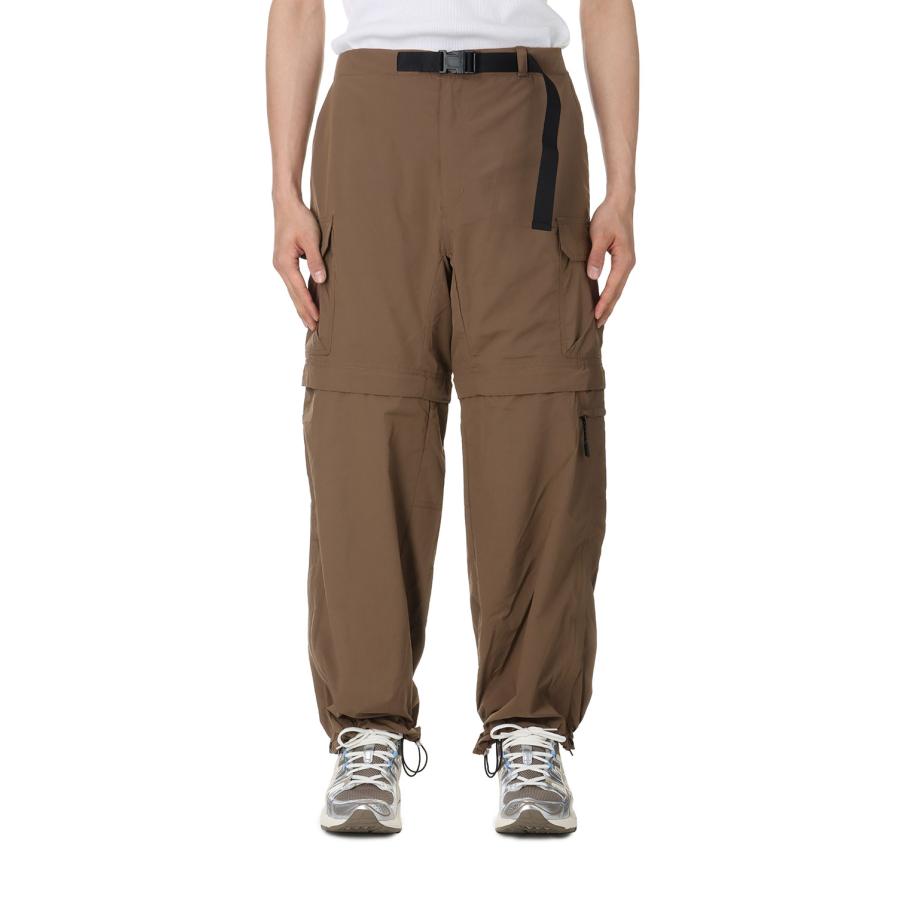 【P5倍 / SALE】DETACHABLE NYLON PANTS / BROWN(24SS-L4-02) MARMOT CAPITAL(マーモット キャピタル) |  | 01