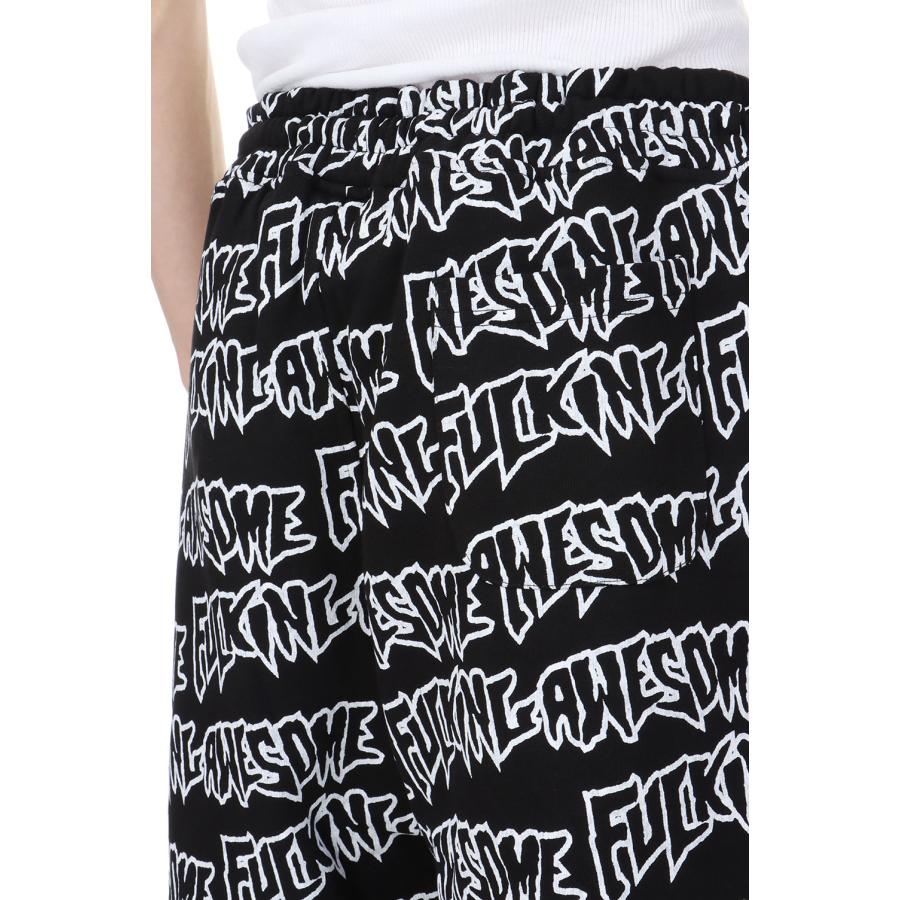 【P5倍 / SALE】AOP Stamp Sweat Shorts / Black-White Fucking Awesome(ファッキンオーサム) |  | 04