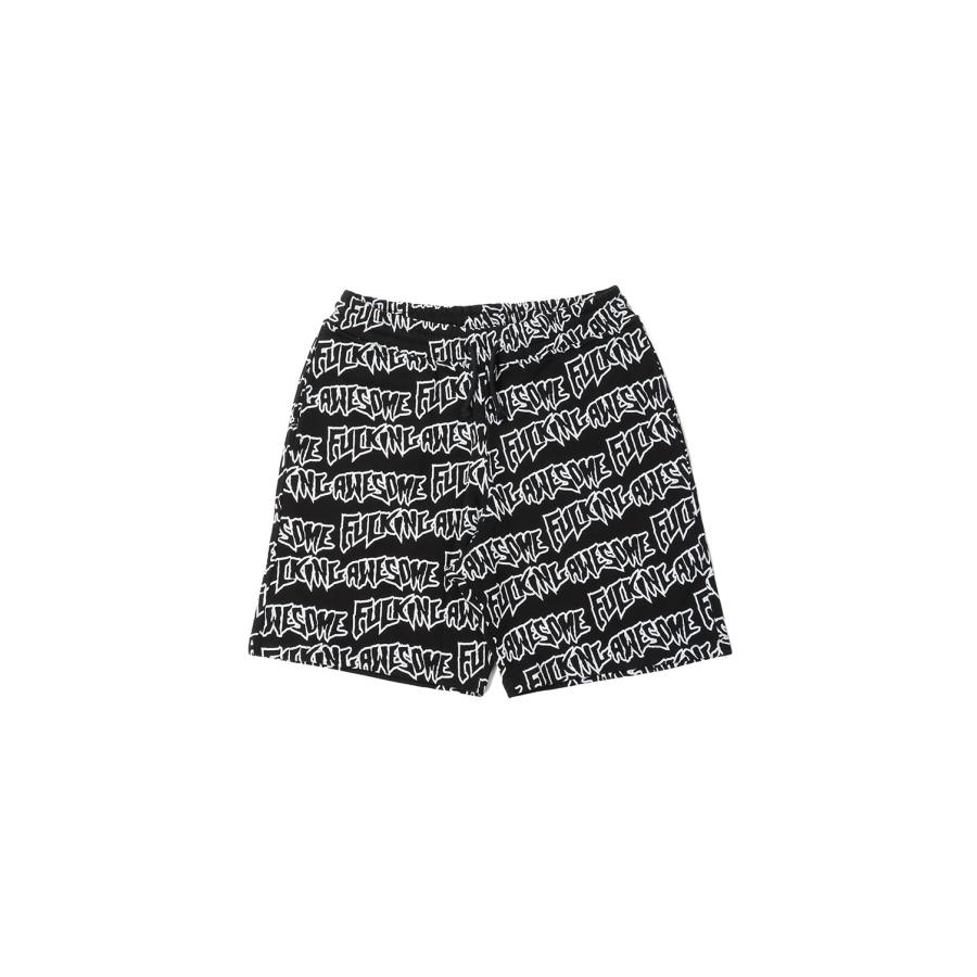【P5倍 / SALE】AOP Stamp Sweat Shorts / Black-White Fucking Awesome(ファッキンオーサム) |  | 07