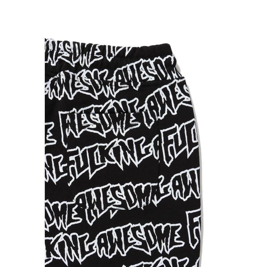 【P5倍 / SALE】AOP Stamp Sweat Shorts / Black-White Fucking Awesome(ファッキンオーサム) |  | 09