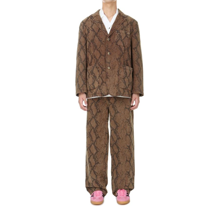 【P5倍 / SALE】Blazer / Brown AOP Fucking Awesome(ファッキンオーサム) |  | 06