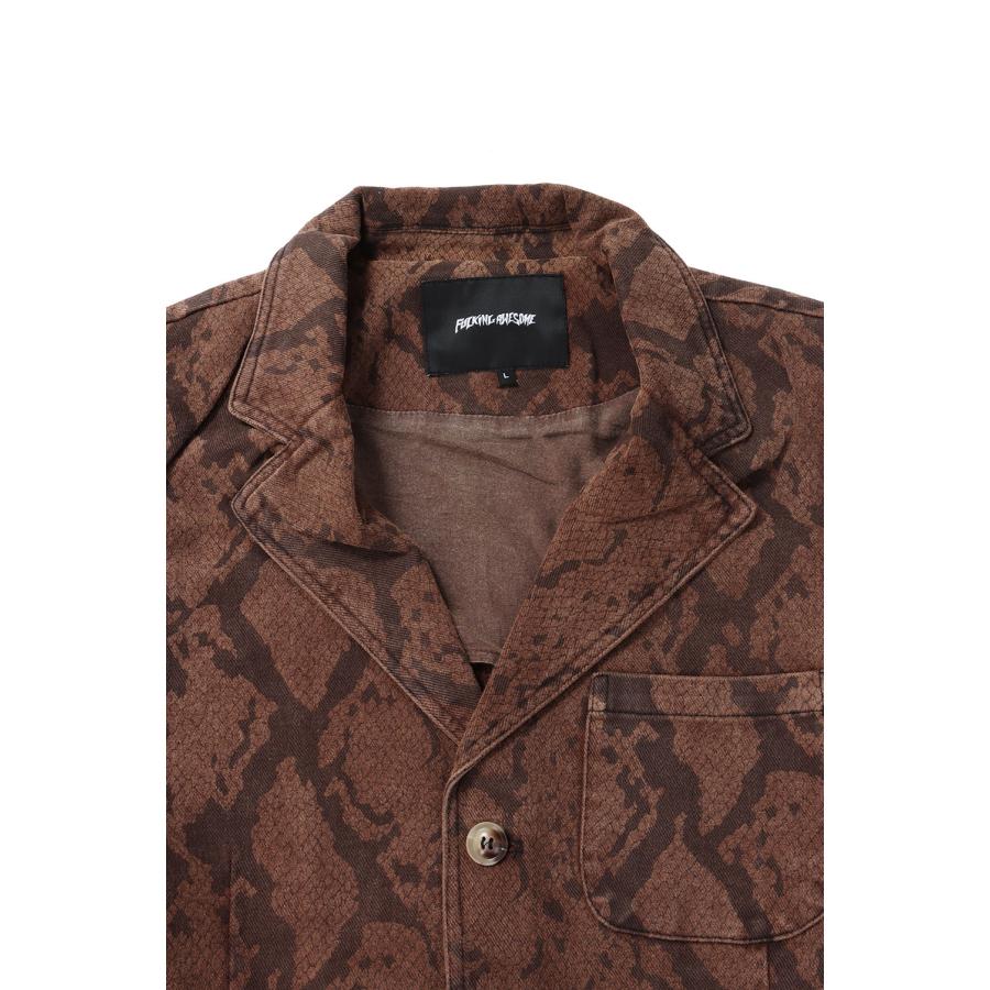 【P5倍 / SALE】Blazer / Brown AOP Fucking Awesome(ファッキンオーサム) |  | 09