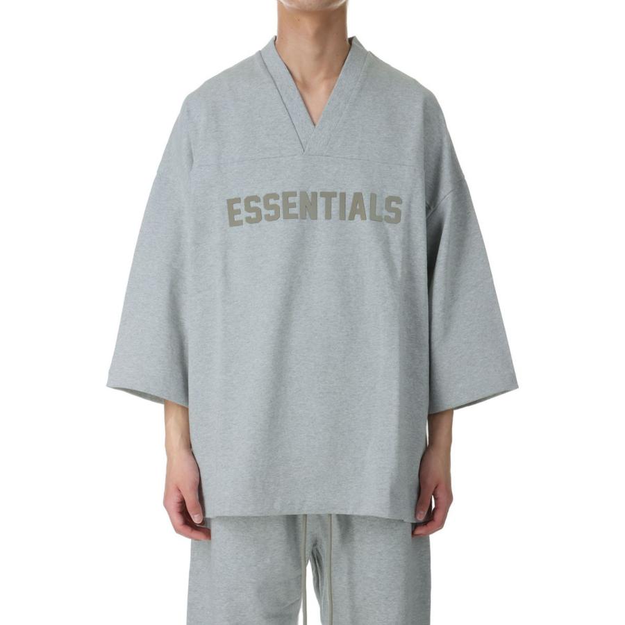 【P5倍 / SALE】Football Tee /Light Heather(125SP244106F) ESSENTIALS(エッセンシャルズ) | 