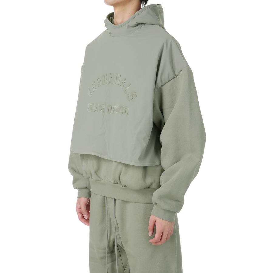 【P5倍 / SALE】Nylon Fleece Hooded Sweater/Seal/ Seal (202SP244325F) ESSENTIALS(エッセンシャルズ) |  | 01