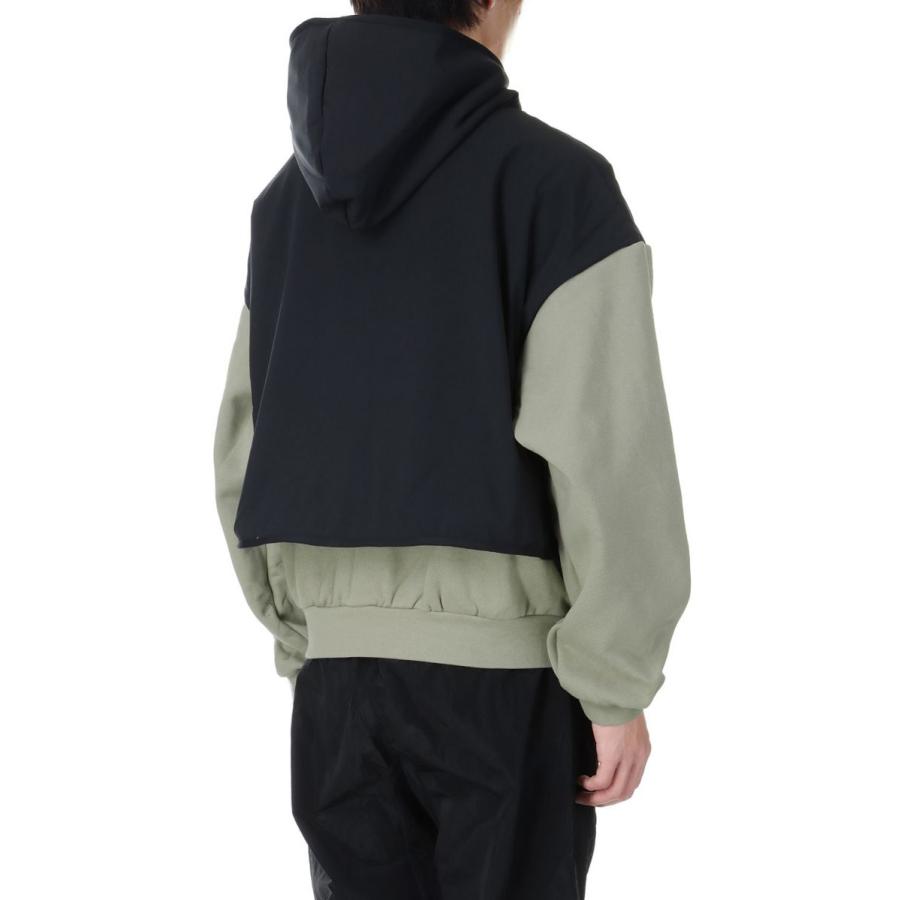 【P5倍 / SALE】Nylon Fleece Hooded Sweater/Seal/ Jet Black(202SP244327F) ESSENTIALS(エッセンシャルズ) |  | 02