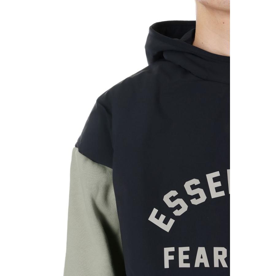 【P5倍 / SALE】Nylon Fleece Hooded Sweater/Seal/ Jet Black(202SP244327F) ESSENTIALS(エッセンシャルズ) |  | 04