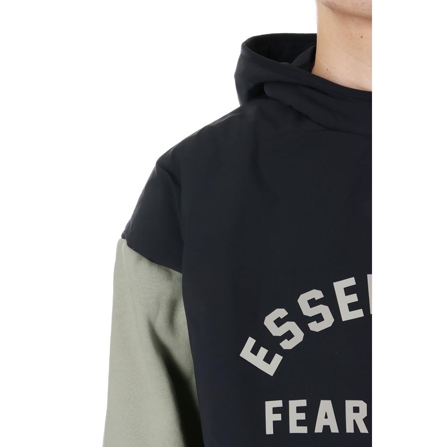 【P5倍 / SALE】Nylon Fleece Hooded Sweater/Seal/ Jet Black(202SP244327F) ESSENTIALS(エッセンシャルズ) |  | 04