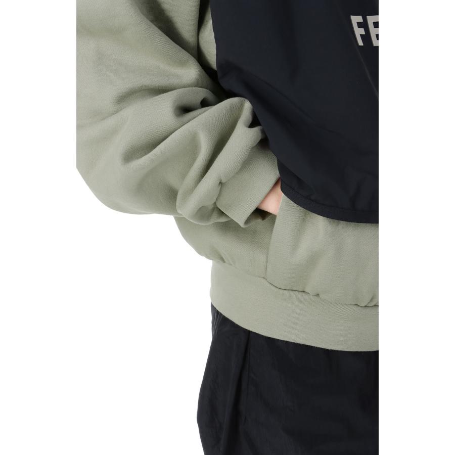 【P5倍 / SALE】Nylon Fleece Hooded Sweater/Seal/ Jet Black(202SP244327F) ESSENTIALS(エッセンシャルズ) |  | 06