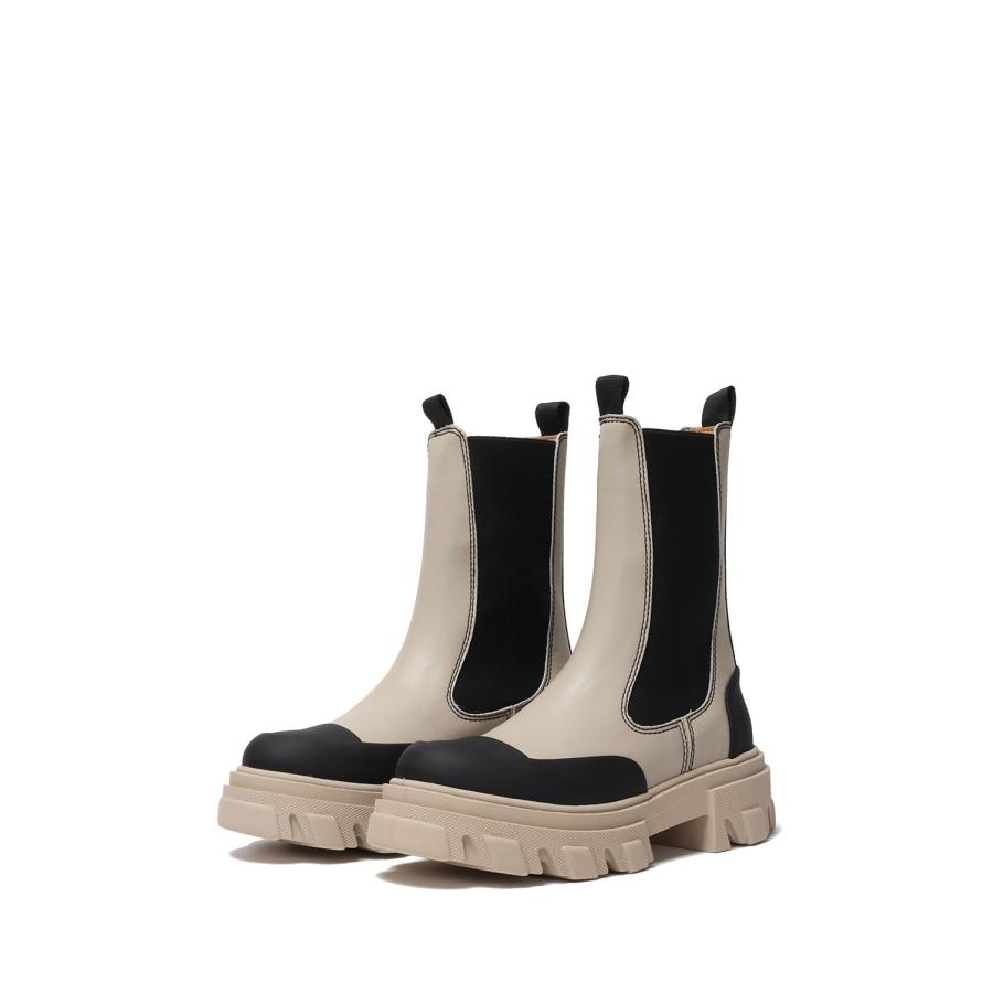 【P5倍 / SALE】Cleated Mid Chelsea Boot-TAOS TAUPE(S2372) GANNI(ガニー) | GANNI | 02