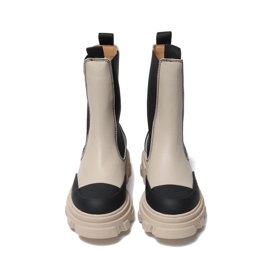 【P5倍 / SALE】Cleated Mid Chelsea Boot-TAOS TAUPE(S2372) GANNI(ガニー) | GANNI | 05