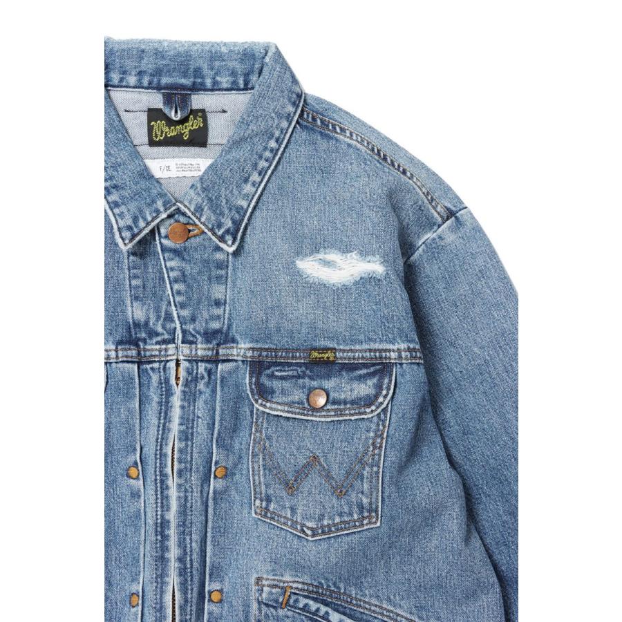 【P5倍 / SALE】WRANGLER REBUILDING DENIM JACKET - INDIGO (FSP08241U0001 ) F/CE.(エフシーイー) | F/CE. | 12