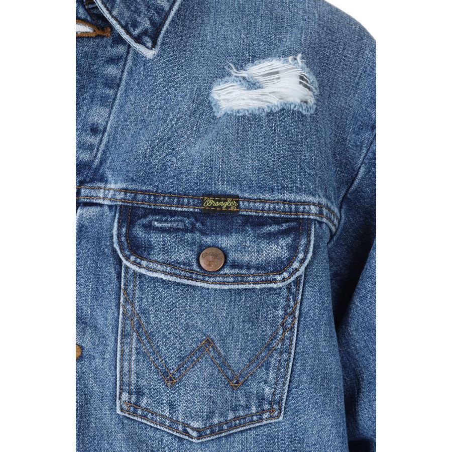 【P5倍 / SALE】WRANGLER REBUILDING DENIM JACKET - INDIGO (FSP08241U0001 ) F/CE.(エフシーイー) | F/CE. | 06