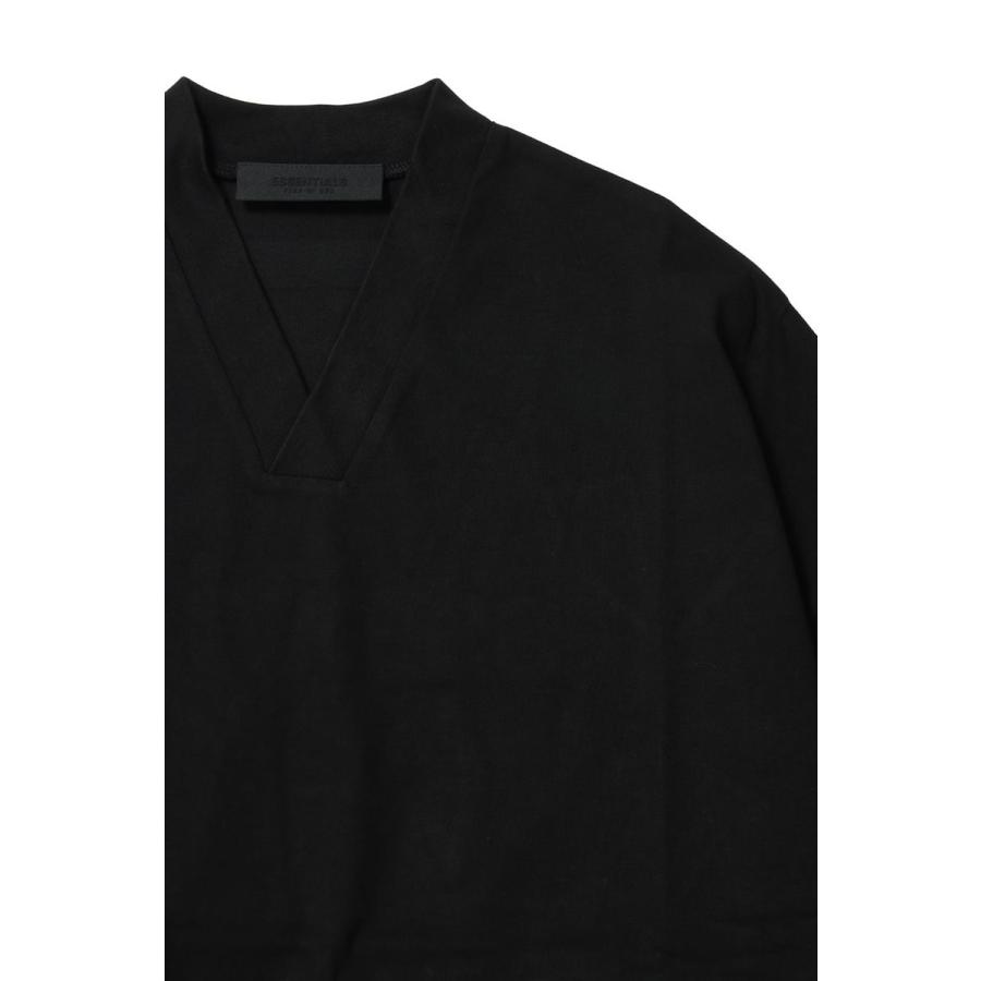 【P2倍 / SALE】ESSENTIALS V-NECK / BLACK(125SU244210F) ESSENTIALS(エッセンシャルズ) |  | 08