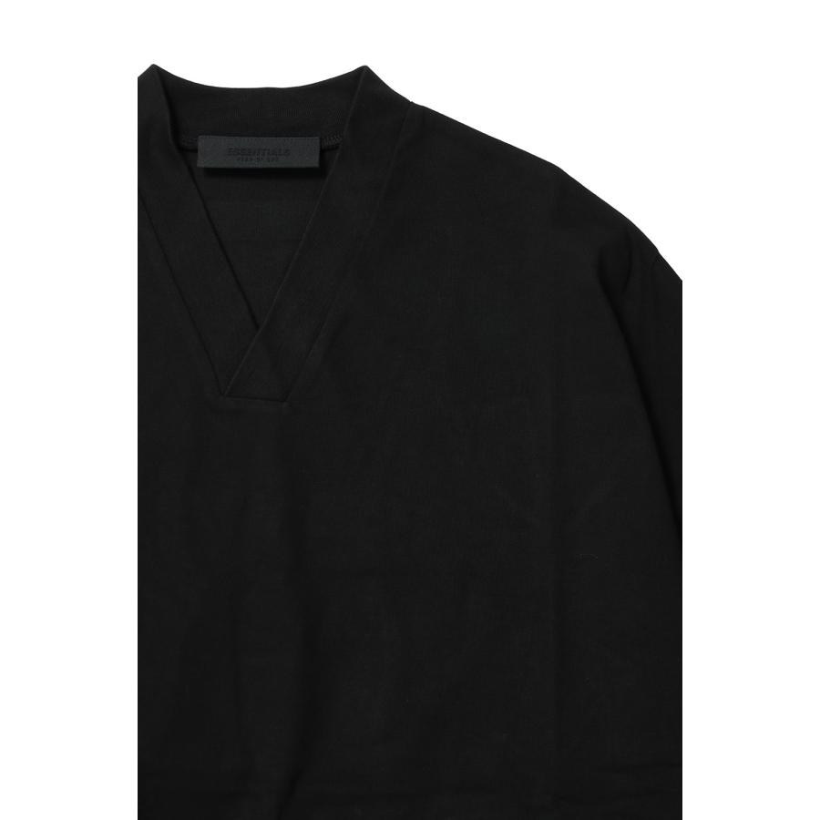 【P2倍 / SALE】ESSENTIALS V-NECK / BLACK(125SU244210F) ESSENTIALS(エッセンシャルズ) |  | 08