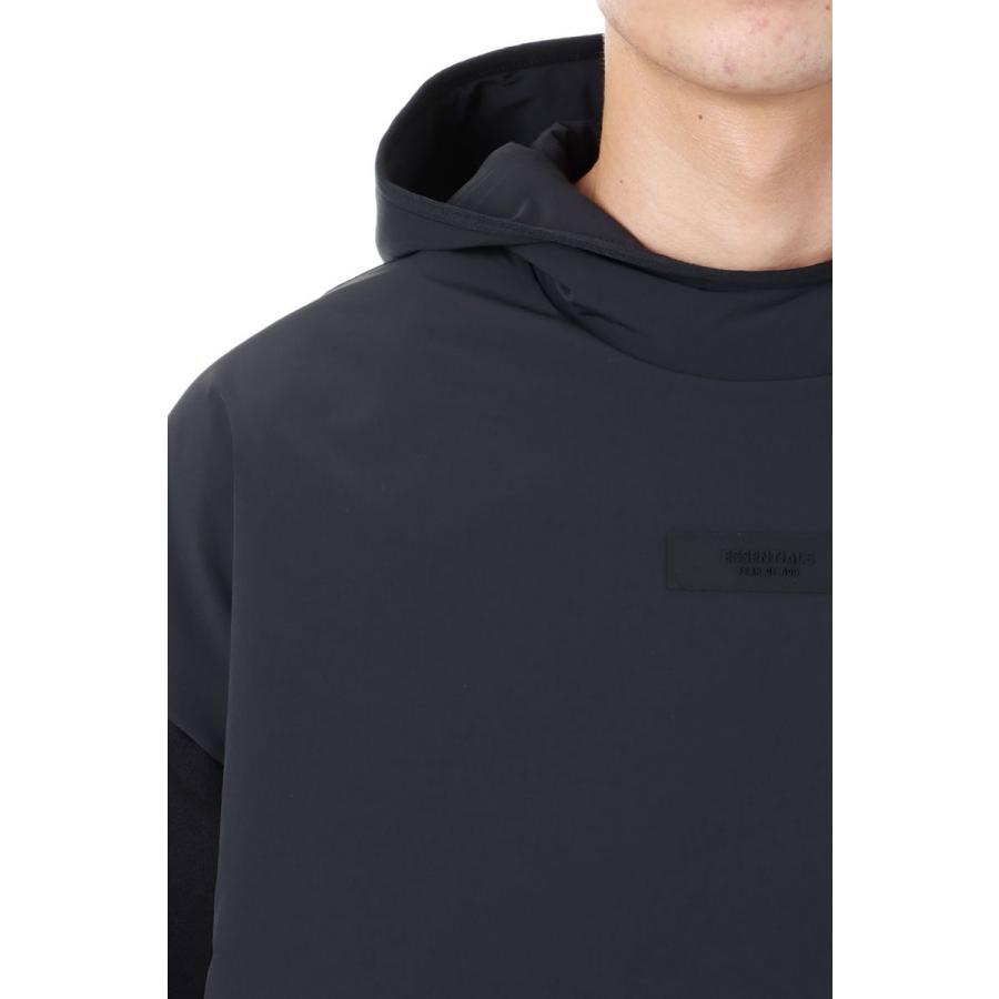【P2倍 / SALE】NYLON FLEECE HOODED SWEATER/ BLACK/BLACK(202SU244320F) ESSENTIALS(エッセンシャルズ) |  | 03