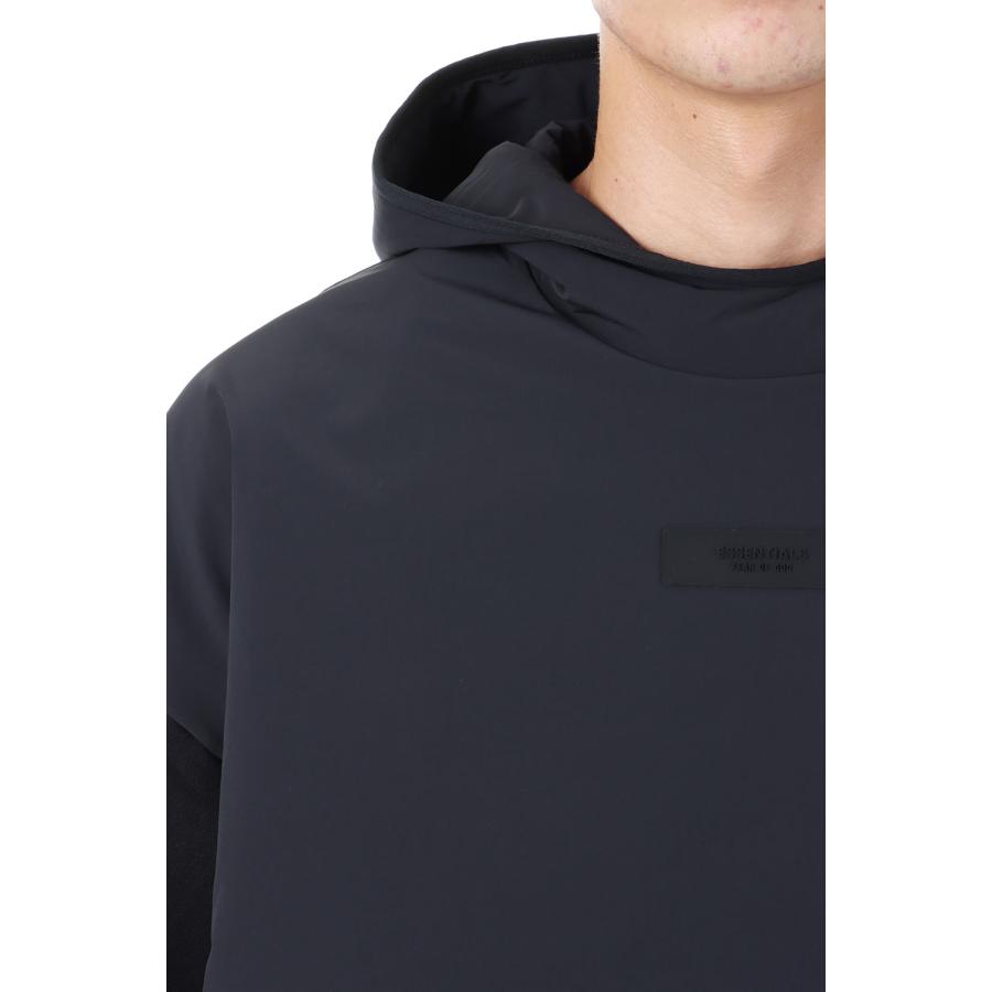 【P2倍 / SALE】NYLON FLEECE HOODED SWEATER/ BLACK/BLACK(202SU244320F) ESSENTIALS(エッセンシャルズ) |  | 03
