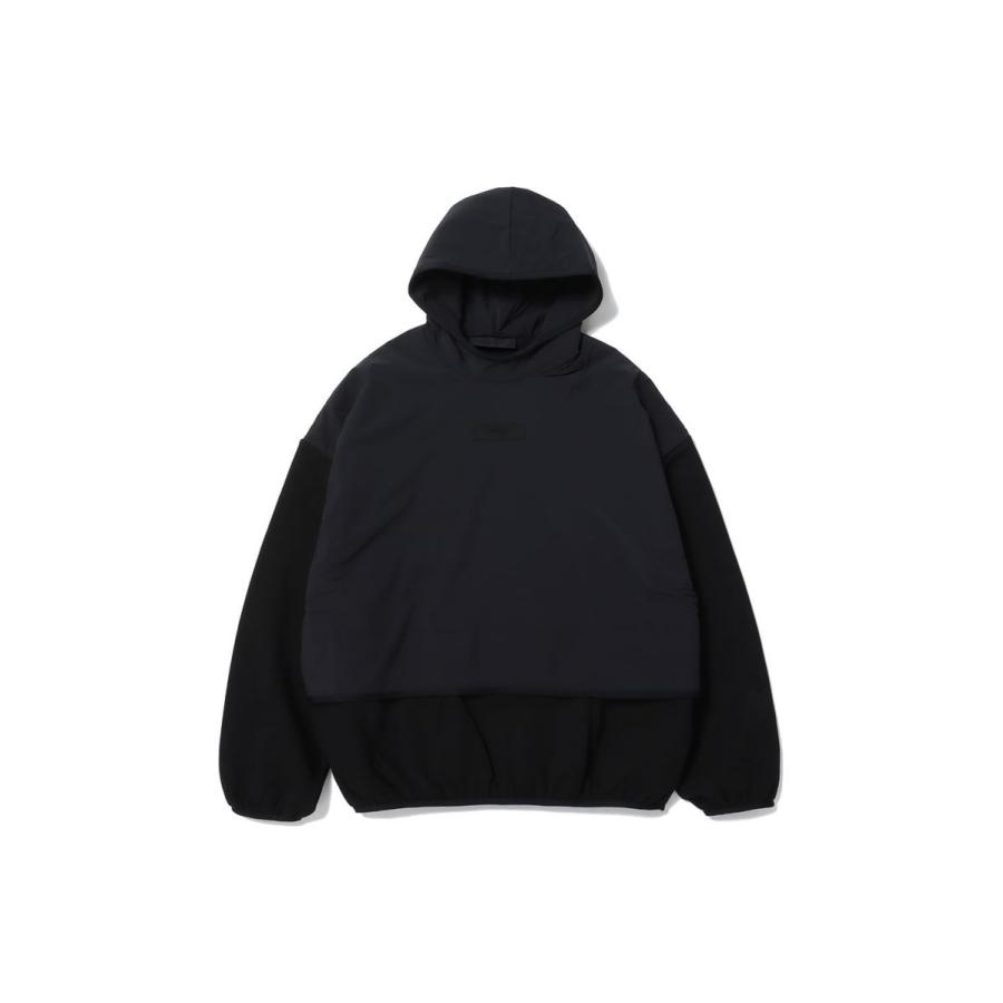 【P2倍 / SALE】NYLON FLEECE HOODED SWEATER/ BLACK/BLACK(202SU244320F) ESSENTIALS(エッセンシャルズ) |  | 06