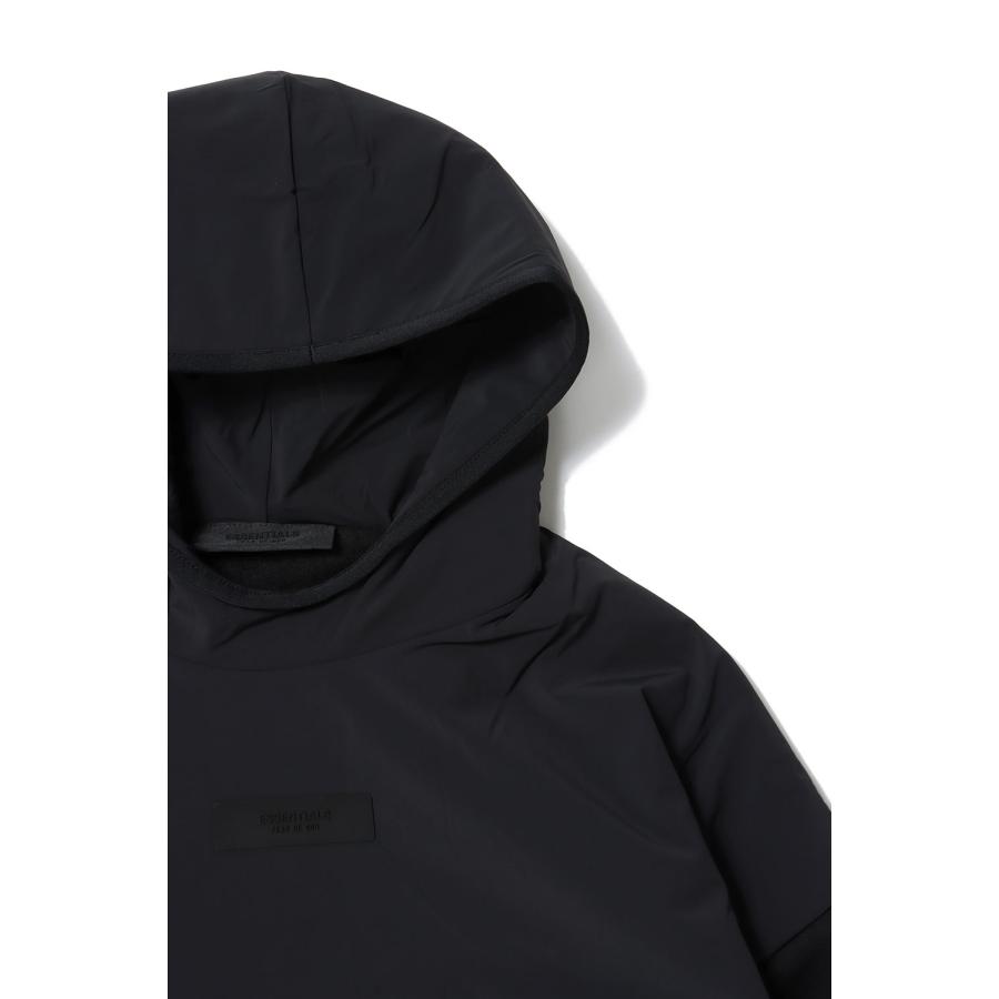 【P2倍 / SALE】NYLON FLEECE HOODED SWEATER/ BLACK/BLACK(202SU244320F) ESSENTIALS(エッセンシャルズ) |  | 07