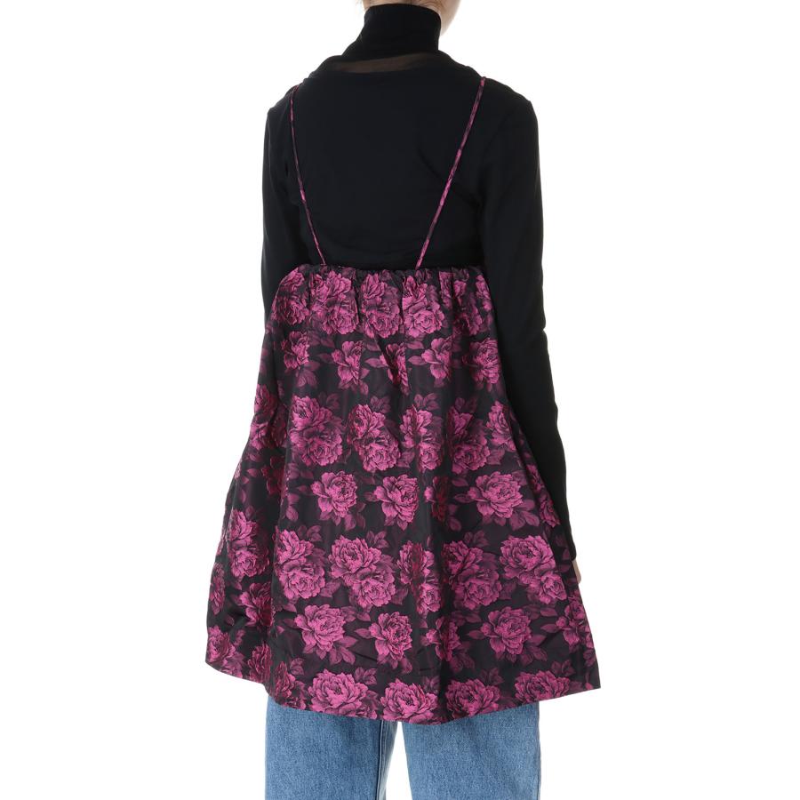 【P5倍 / SALE】Botanical Jacquard Mini Strap Dress-CONE FLOWER(F8796) GANNI(ガニー) | GANNI | 02
