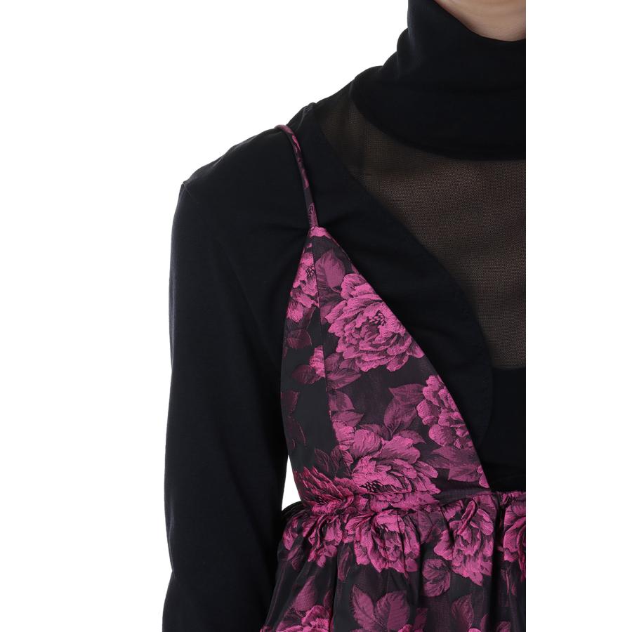 【P5倍 / SALE】Botanical Jacquard Mini Strap Dress-CONE FLOWER(F8796) GANNI(ガニー) | GANNI | 03