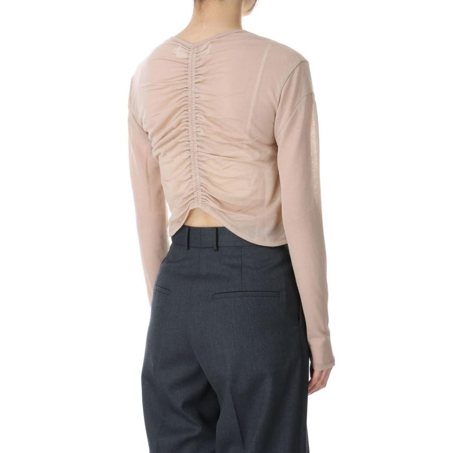 【P5倍 / SALE】SHEER BACK GYATHER CADIGAN / BEIGE(24SCT-#328L) Jane Smith(ジェーンスミス) |  | 02