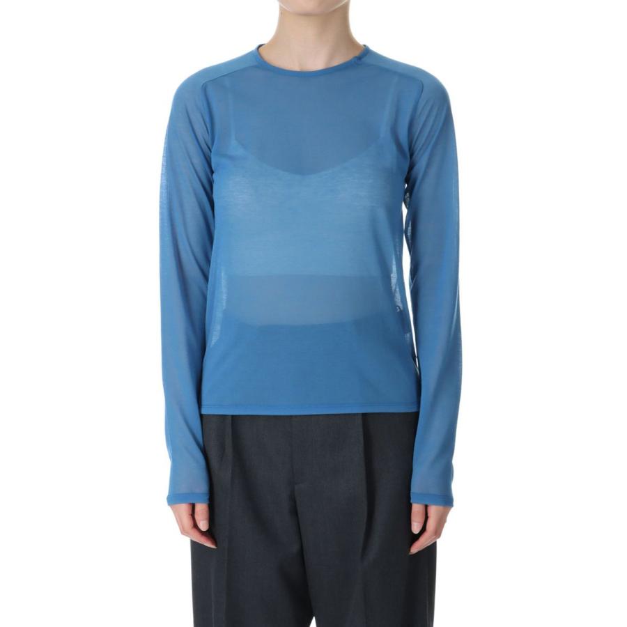 JANE SMITH SHEER BACK OPEN PULLOVER