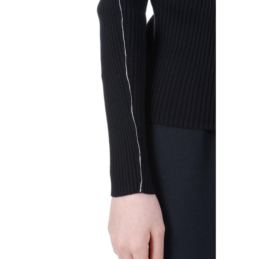 【P5倍 / SALE】16G RIB V NECK PULLOVER / BLACK(24SKN-#310L) Jane Smith(ジェーンスミス) |  | 04