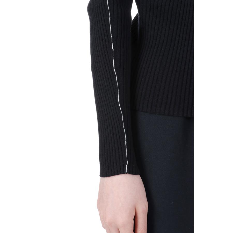 【P5倍 / SALE】16G RIB V NECK PULLOVER / BLACK(24SKN-#310L) Jane Smith(ジェーンスミス) |  | 04