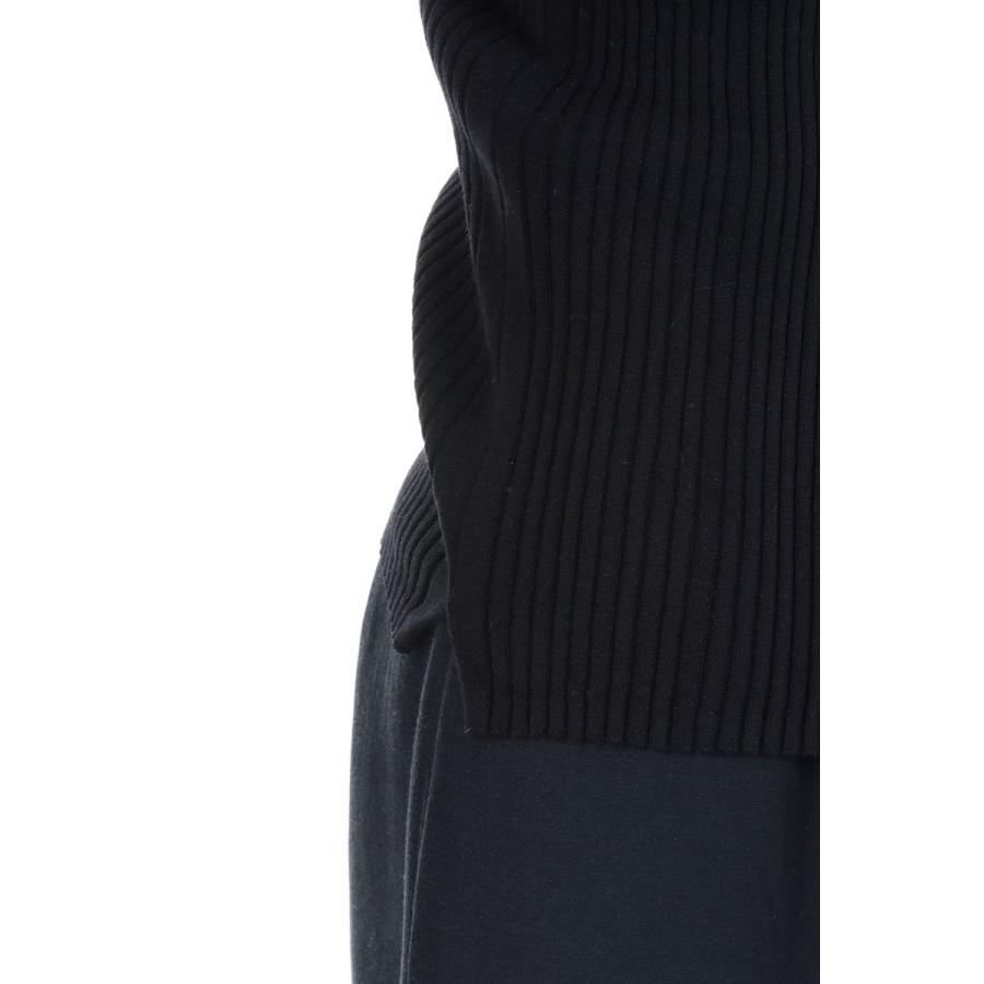 【P5倍 / SALE】16G RIB V NECK PULLOVER / BLACK(24SKN-#310L) Jane Smith(ジェーンスミス) |  | 05