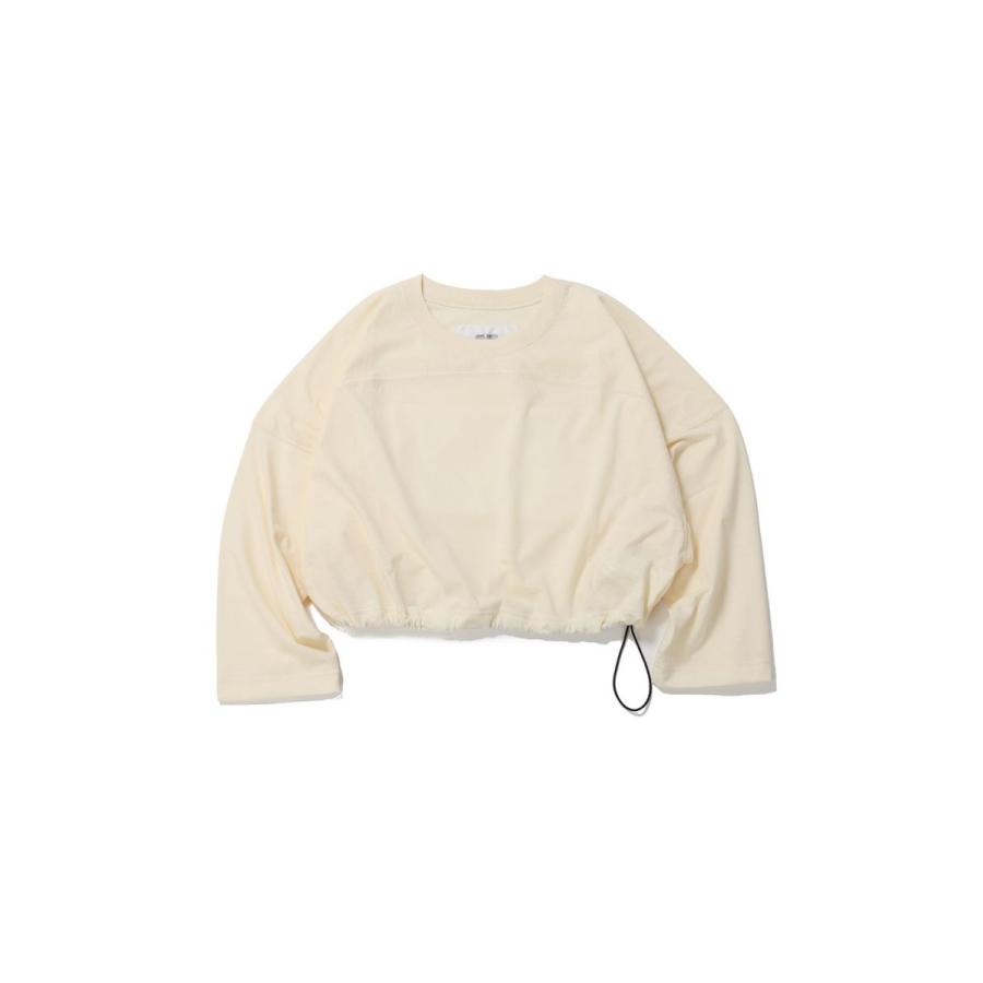 【P5倍 / SALE】COTTON SHORT FOOTBALL T SHIRTS / CREAM(24SCT-#237L) Jane Smith(ジェーンスミス) |  | 06