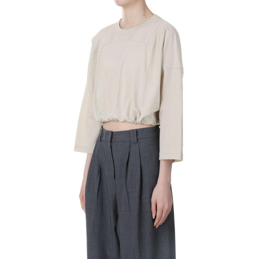 【P5倍 / SALE】COTTON SHORT FOOTBALL T SHIRTS / BEIGE(24SCT-#237L) Jane Smith(ジェーンスミス) |  | 01