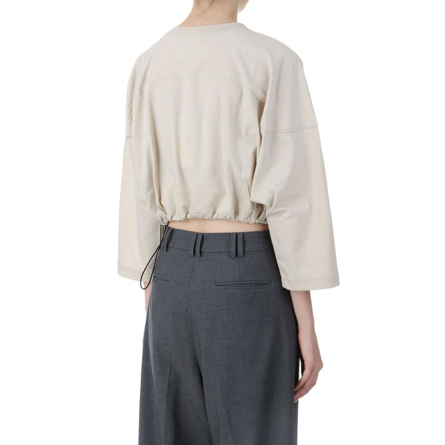 【P5倍 / SALE】COTTON SHORT FOOTBALL T SHIRTS / BEIGE(24SCT-#237L) Jane Smith(ジェーンスミス) |  | 02