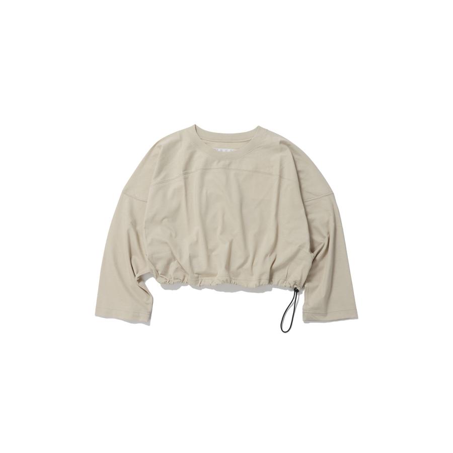 【P5倍 / SALE】COTTON SHORT FOOTBALL T SHIRTS / BEIGE(24SCT-#237L) Jane Smith(ジェーンスミス) |  | 06