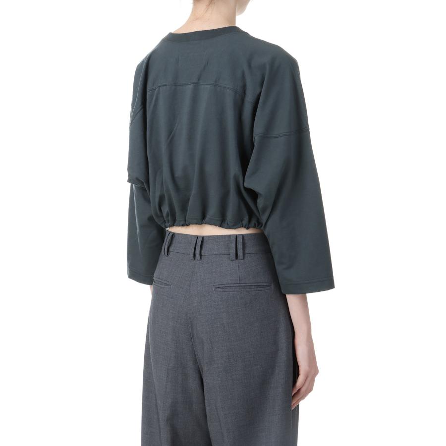 【P5倍 / SALE】COTTON SHORT FOOTBALL T SHIRTS / CHARCOAL(24SCT-#237L) Jane Smith(ジェーンスミス) |  | 02