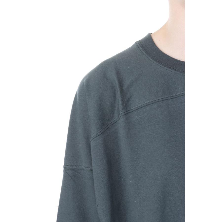 【P5倍 / SALE】COTTON SHORT FOOTBALL T SHIRTS / CHARCOAL(24SCT-#237L) Jane Smith(ジェーンスミス) |  | 03