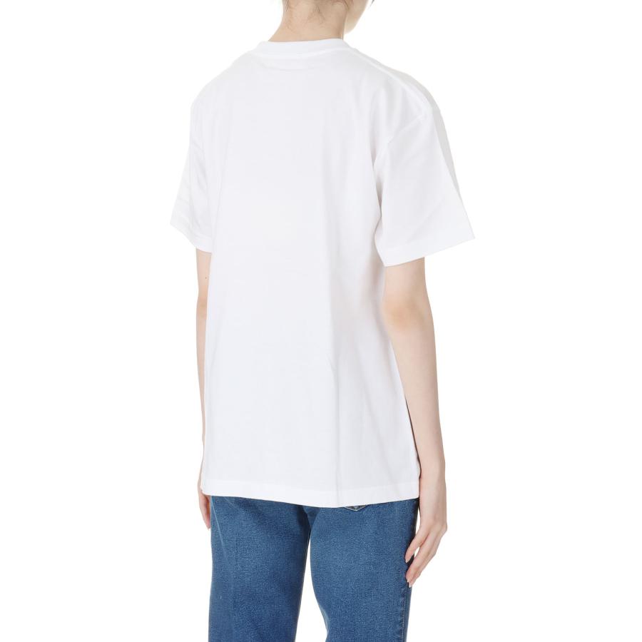 【P5倍 / SALE】college style print tee / WHITE-1(oo24ss-01) 77circa -Women-(ナナナナサーカ) | 77circa | 02