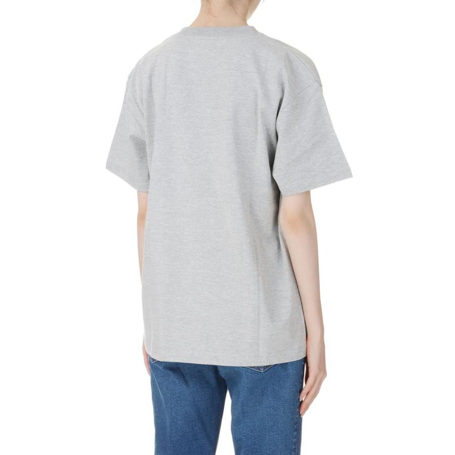 【P5倍 / SALE】college style print tee / GRAY-1(oo24ss-01) 77circa -Women-(ナナナナサーカ) | 77circa | 02