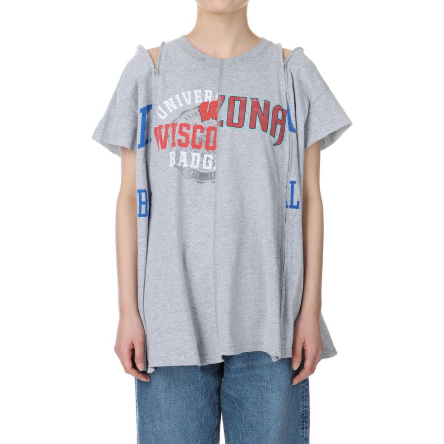 【P5倍 / SALE】circa make zip removal wide top / GRAY-1(cc24ss-01) 77circa -Women-(ナナナナサーカ) | 77circa