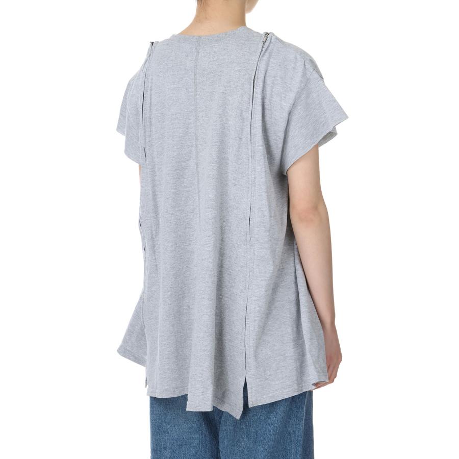 【P10倍】【SALE】circa make zip removal wide top / GRAY-1(cc24ss-01) 77circa -Women-(ナナナナサーカ) | 77circa | 03